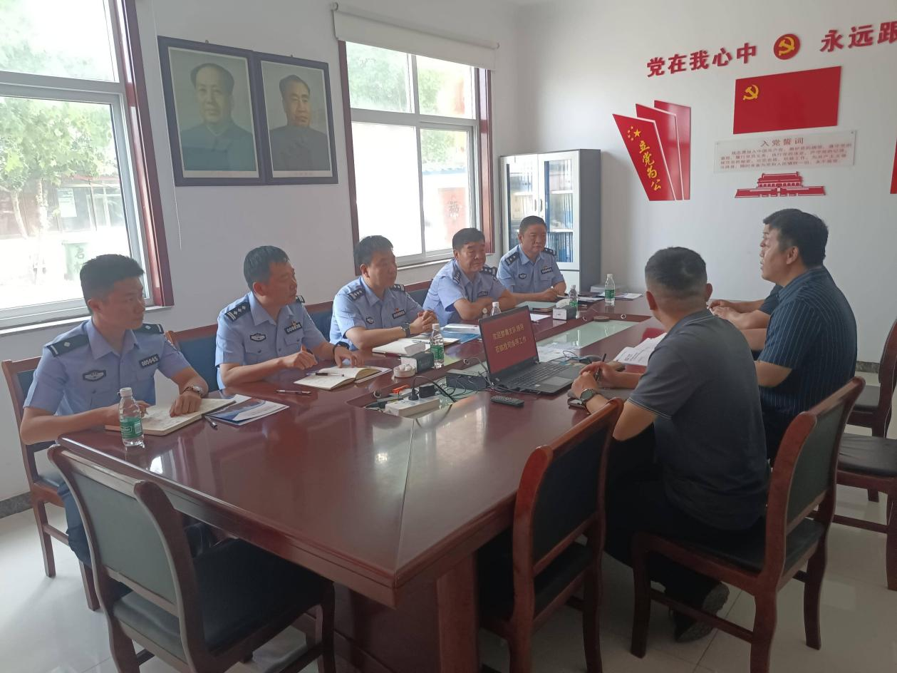 石家莊市公安局禁毒支隊領導蒞臨我司指導工作